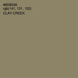 #8D8366 - Clay Creek Color Image