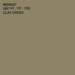 #8D8367 - Clay Creek Color Image