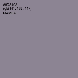 #8D8493 - Mamba Color Image