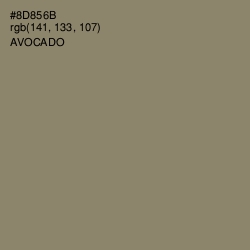 #8D856B - Avocado Color Image