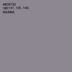 #8D8792 - Mamba Color Image
