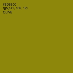 #8D880C - Olive Color Image