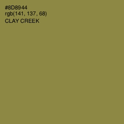 #8D8944 - Clay Creek Color Image