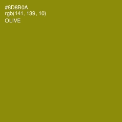 #8D8B0A - Olive Color Image