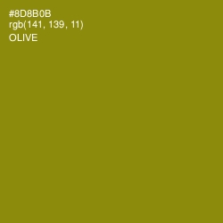 #8D8B0B - Olive Color Image