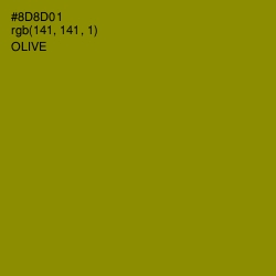 #8D8D01 - Olive Color Image