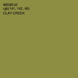 #8D8E42 - Clay Creek Color Image