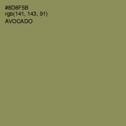 #8D8F5B - Avocado Color Image