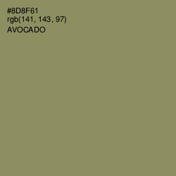 #8D8F61 - Avocado Color Image