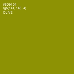#8D9104 - Olive Color Image