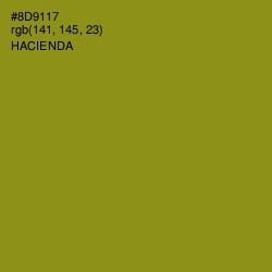 #8D9117 - Hacienda Color Image