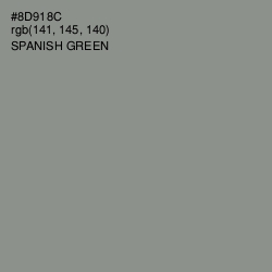 #8D918C - Spanish Green Color Image