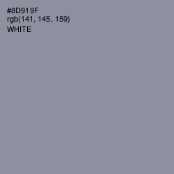 #8D919F - Regent Gray Color Image