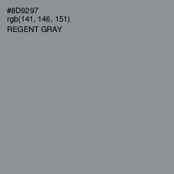 #8D9297 - Regent Gray Color Image