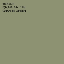 #8D9372 - Granite Green Color Image
