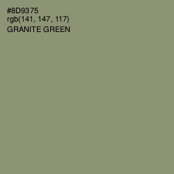 #8D9375 - Granite Green Color Image