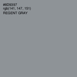 #8D9397 - Regent Gray Color Image