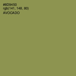 #8D9450 - Avocado Color Image