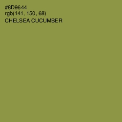 #8D9644 - Chelsea Cucumber Color Image