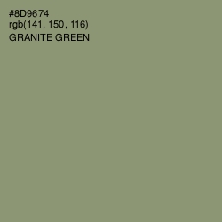#8D9674 - Granite Green Color Image