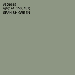 #8D9683 - Spanish Green Color Image