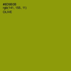 #8D9B0B - Olive Color Image