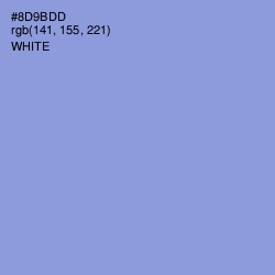 #8D9BDD - Blue Bell Color Image