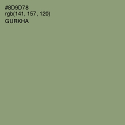 #8D9D78 - Gurkha Color Image