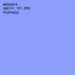 #8D9DFA - Portage Color Image