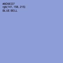 #8D9ED7 - Blue Bell Color Image