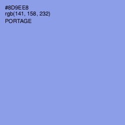 #8D9EE8 - Portage Color Image