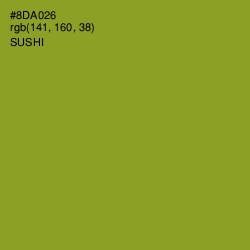 #8DA026 - Sushi Color Image