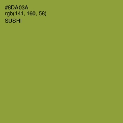 #8DA03A - Sushi Color Image