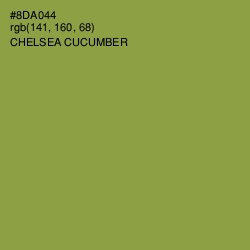 #8DA044 - Chelsea Cucumber Color Image