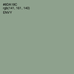 #8DA18C - Envy Color Image