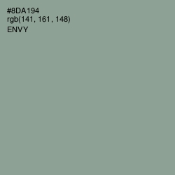 #8DA194 - Envy Color Image