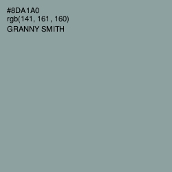 #8DA1A0 - Granny Smith Color Image