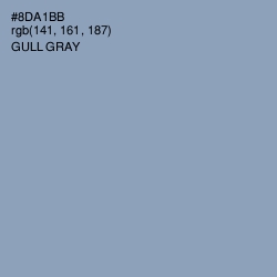 #8DA1BB - Gull Gray Color Image