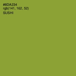 #8DA234 - Sushi Color Image