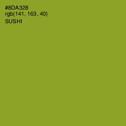 #8DA328 - Sushi Color Image