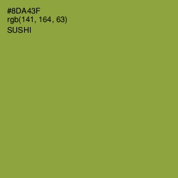 #8DA43F - Sushi Color Image