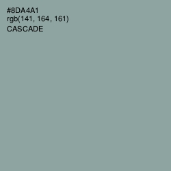 #8DA4A1 - Cascade Color Image