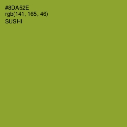 #8DA52E - Sushi Color Image