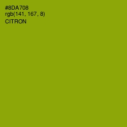 #8DA708 - Citron Color Image