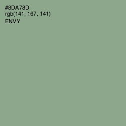 #8DA78D - Envy Color Image