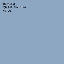 #8DA7C3 - Nepal Color Image