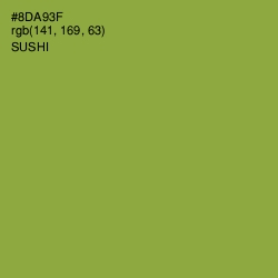 #8DA93F - Sushi Color Image