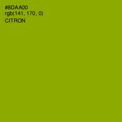 #8DAA00 - Citron Color Image