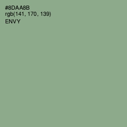 #8DAA8B - Envy Color Image