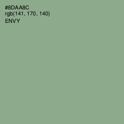 #8DAA8C - Envy Color Image